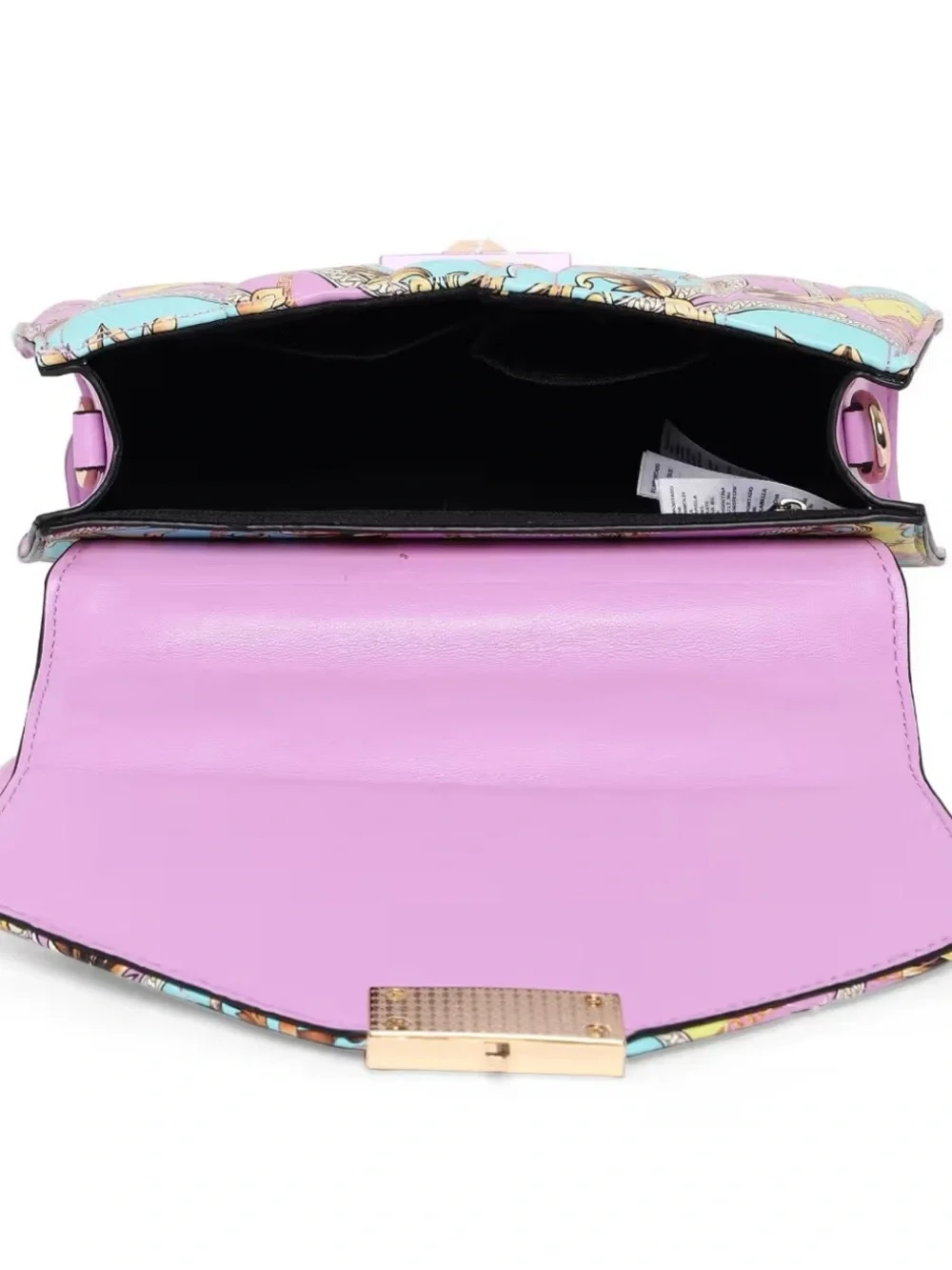 NWOT Pastel Floral Chain-Accent Top Handle Kamelia Bag by ALDO